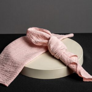 Serviette Altrosa Leinen