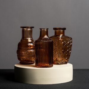 Vase Mix 8-15cm Braun